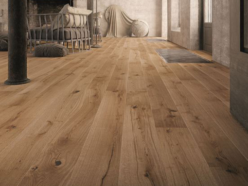 parquet rovere naturale piallato con spaccature in tonalita maxiplancia 08