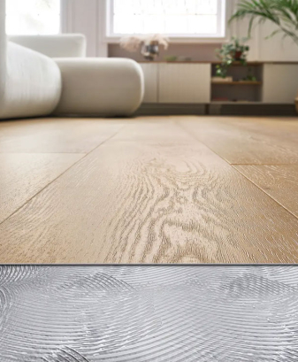 parquet spc maxiplancia naturale con tappetino acustico integrato 01